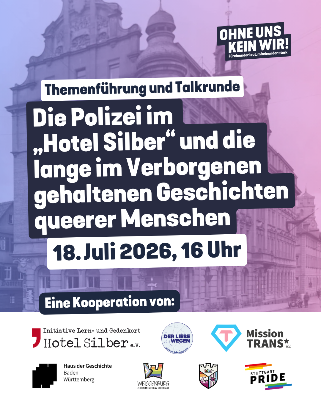 Polizei im Hotel Silber und die lange im Verborgenen gehaltenen Geschichten queerer Menschen